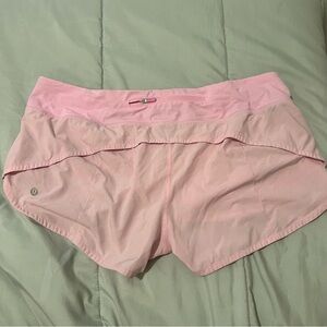 Lululemon Speed Up Shorts Miami Pink